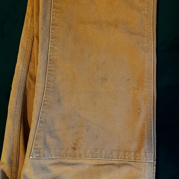 Carhartt Brown Duck Bib Overalls - Picture 4 of 6